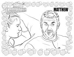Cbs Big Brother 19 House Guest Matthew Clines Coloring Page For Fans Cbs Big Brother Big Brother 19 Big Brother