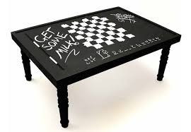 Love the chalkboard top, and the color. 8 Creative Dual Purpose Tables You Ll Love
