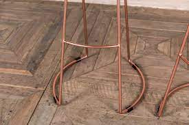 Cult living consec metal bar stool, cream faux leather seat, metal legs 75cm. Copper Metal Bar Stools Peppermill Interiors