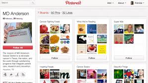 should hospitals use pinterest for content marketing pinterest marketing content marketing md anderson cancer center