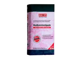 Er lässt sich aber auch außen gut einsetzen. Bausys Kalkzementputz 35 Kg Bauking Webshop Unterputze Oberputze