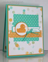 Something For Baby Little Duck Stampin Up Stamp With Amy K