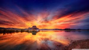 Download hd wallpapers for free on unsplash. Sunset Reflection Beautiful Sunset 1920 X 1080 2048x1152 Wallpaper Teahub Io
