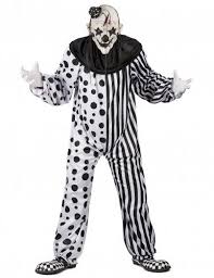 Horror Clown Kostum Fur Herren Halloween Kostum Schwarz Weiss Gunstige Halloween Kostume Bei Horrorklinik Clown Kostum Halloween Kostum Schwarz Horror Clown Kostum