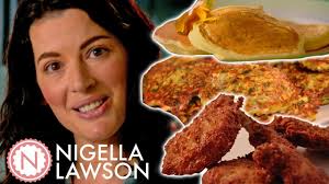 Mexican chicken or turkey salad with tomato and black bean salsa. Best Of Nigella Lawson S Comfort Food Compilations Youtube