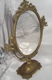 We have a variety of dressers and mirrors for sale in canada at a discounted price. Oval Brass Makeup Mirror 1930 S Standing Yellow Copper Mirror Makeup Mirror Dressing Table Mirror Oval Mirror Tiltable Mirror Makeup Mirror Dressing Table Mirror Mirror