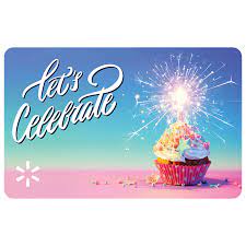 Word writing text lets celebrate. Let S Celebrate Walmart Egift Card
