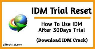 Internet download manager (idm) is a tool to increase download speeds by up to 5 times, resume, and schedule downloads. Idm Trial Reset Use Idm Free Forever Download Crack All Tech Slot