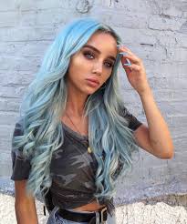 This Hair Is Goals Hellylife Hairgoals Bluehair Hairinspo Pastel Blue Hair Hair Color Pastel Blue Hair