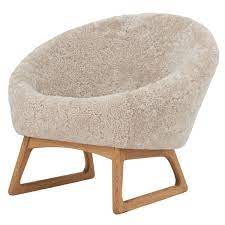 klassik studio tub lounge chair moonlight sheepskin oiled oak chair tub chair armchair design