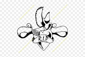 When people lose their young child then they usually tattoo their name on their body. In Loving Memory Clipart Dove Tattoo Free Transparent Png Clipart Images Download