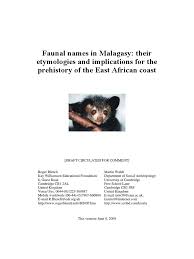 Descriptionmalagasy striped civet (fossa fossana) (3442061760).jpg. Malagasy Wild Animal Names Madagascar Swahili Language
