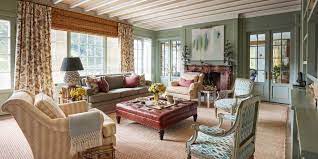 This living room uses complementary colors purple and yellow in gray undertones to create a subtle color scheme. 6 Beautiful Sage Green Paints Rooms With Sage Green Walls Decor