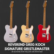 Maybe you would like to learn more about one of these? Get Your Gristle On With The Reverend Reverend Guitars Facebook
