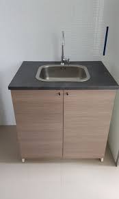 Maybe you would like to learn more about one of these? Ikea Knoxhult Cabinet With Sink Tap Furniture Home Living Bathroom Kitchen Fixtures On Carousell