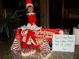 Icy Gives The Girls Little Debbie Snack Cakes Elf Christmas Tree Christmas Elf Christmas Tree Cake