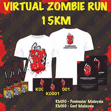 Sofea run in collaboration with tm and unifi is proud to bring you the first ever tm piala malaysia virtual run! Are You Ready For Zombie Apocalypse Run For Your Life Now Join This Exciting Event And Run 15km From 26th Jan 2018 Cycling Event Virtual Run Zombies Run
