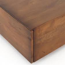 It makes takeout dinner at the end of a long day that. Eagan Rustic Lodge Brown Reclaimed Wood Square 4 Drawer Storage Block Coffee Table 41 W 50 W Kathy Kuo Home