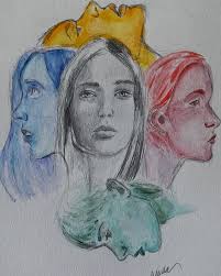 I drew @miranda.mckeon 😊 Please tag her so she can see it :)) . . . . . .  . . . #art #artathome#drawing #artist#artistsoninstagram  #watercolour#pencildrawing #mirandamckeon #annewithane #portrait  #portraitart #instaartists