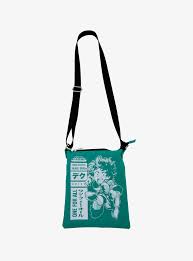 Shop hot topic women's shoes at up to 70% off! My Hero Academia Izuku Midoriya Passport Crossbody Bag Crossbody Bag Bags My Hero Academia