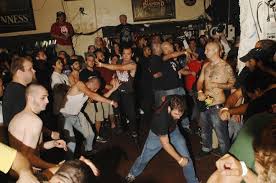 Manson and his band looked like goth superheroes, each with a stage name and unique personality. Churchill S Pub Most Memorable Shows In Miami Marilyn Manson Agnostic Front The Eat Miami New Times