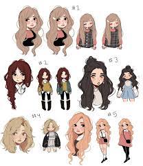 New Design Sale 2 5 Open By Glumdrops Girl Drawing Girl Sketch Cute Art Styles