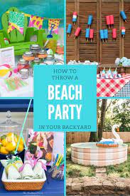 Welcome to beach decor shop, your last stop for beach home furnishings. Beach Party Ideas For The Backyard Kids Will Love These