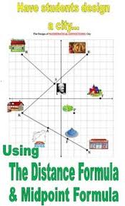 32 City Plan Design Activity Applying Midpoint Distance Distance Formula Midpoint Formula Algebra Resources
