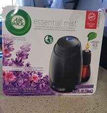Air wick essential mist lavender & almond blossom air freshener kit · 1 lift to remove outer cover. Air Wick Essential Mist Refill 3 Ct Lavender And Almond Blossom Essential Oils Diffuser Air Freshener Walmart Com Walmart Com