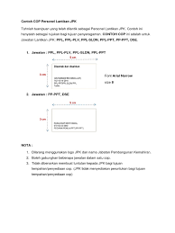 Gaji pokok, elaun, caruman epf, socso dan lain lain. 6 Contoh Cop Personel Lantikan Jpk Docx