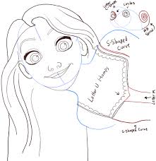 Gothel, the witch, relies on a magical golden flower to stay young. How To Draw Rapunzel And Pascal From Tangled With Easy Step By Step Tutorial How To Draw Step By Step Drawing Tutorials