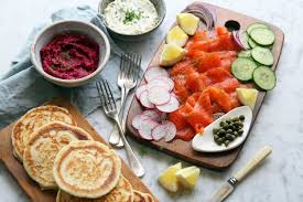 Topped with chopped bacon and jack & cheddar cheese. My Perfect Smoked Salmon Breakfast W Grain Free Flatbreads Kelly Gibney