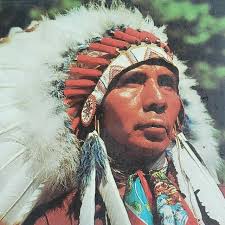 STONEY INDIAN CHIEF RPPC Antique Banff Alberta Byron Harmon BEADS Horse  Photo $33.99