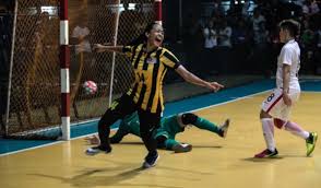 Perlawanan futsal wanita persahabatan antarabangsa wanita. Kl2017 Taktikal Futsal Malaysia Lebih Baik