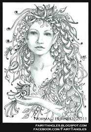 And when you're done with these, we have a lot of other fairy coloring pages to print. Adult Coloring Pages Gothic