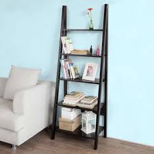 Teaio Leiterregal Metall Standregal Bücherregal