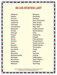 To make sure your mail arrives at the correct destination in the united states, you'll need to use the appropriate u.s. List Of States In Alphabetical Order States And Capitals Us States List United States Capitals
