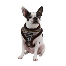 The puppia dog harness comes with a choice of fifteen different colour styles available, including black, green and sky blue. Puppia Warm Dog Harness Brown L Www Petpost Fi