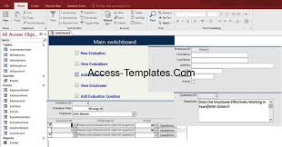 No need to install ms access yourself. Employees Accdb Download Access Database And Templates