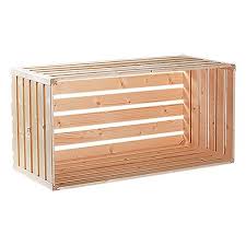 Holzzollhaus Holzkiste Bauhaus In 2020 Holzkisten Aufbewahrungsbox Holz