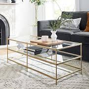 • mirrored surface is glazed with an antiqued finish. Mirror Side Table