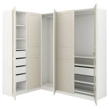 Pax Corner Wardrobe White Flisberget Light Beige 63 1 8 34 5 8x93 1 8 Habitacion Diseno Decoracion De Unas Casas