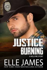 Justice Burning by Elle James, Paperback