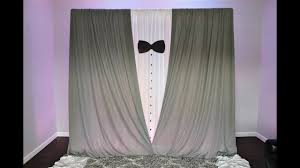 Black And Gold Backdrop Diy Tuxedo Backdrop Diy How To Prom Decor Photo Backdrop Birthday Elegant Birthday Party