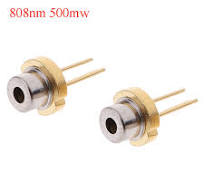 1Pc 808nm 500mW laser diode/TO18 (5.6mm) no PD high quality&F..X