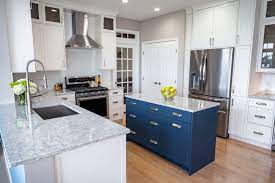 Free kitchen designs and contractor discounts available. Transitional With A Pop Of Color Kitchen Remodel Empiregmq Buffalo Ny