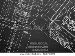 vector illustration computer aided design system instrument making black background points shutter design system vector illustration computer aided design