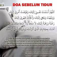 Doa Sebelum Tidur Doa Kutipan Agama Tidur