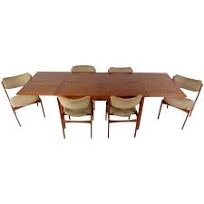 Mid Century Dining Set With Table And Chairs By Skovby And O D Mobler Modern Dining Room Tables Dining Room Table Decor Modern Dining Table