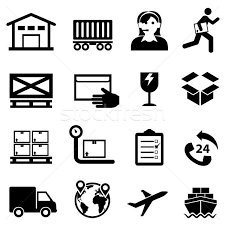 Animated icons with unique first and last frames of the animation. èˆªé‹ äº¤è²¨ åˆ†é… å€‰åº« é›† æ'åœ– C Soleilc 8256108 Stockfresh